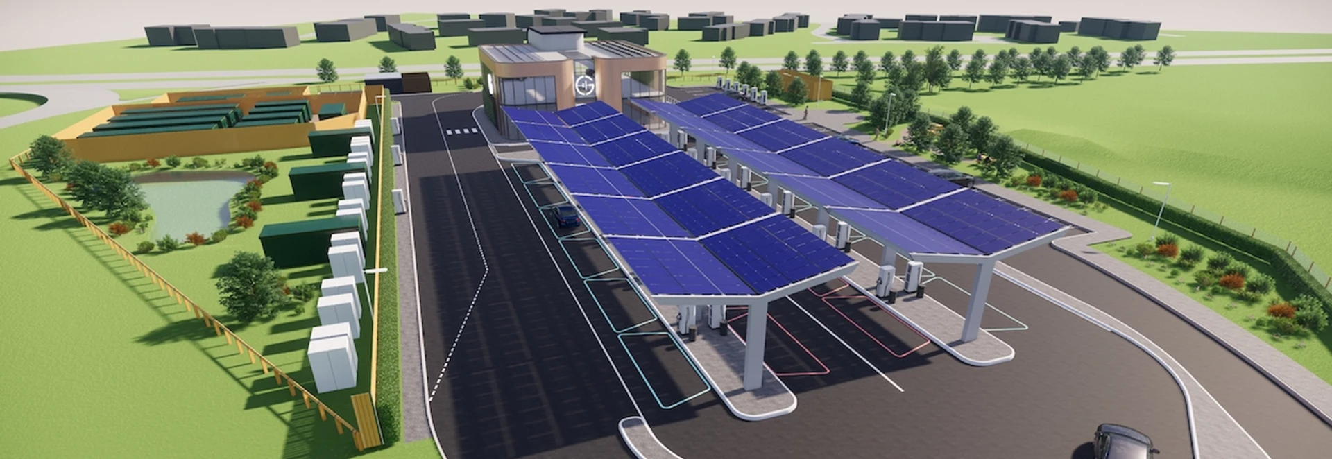 First dedicated electric car service station nears completion as more brands sign up 